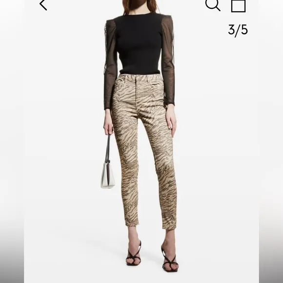 $205 KsubiHi N Wasted Jeans in Pantera AnimalPrint 23