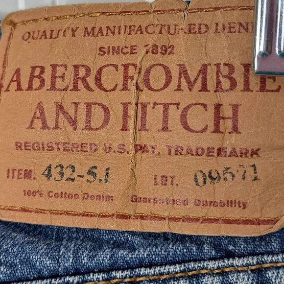 Abercrombie and Fitch Women's Y2K Button Fly Flare Jeans size 2 Regular