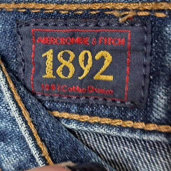 Abercrombie and Fitch Women's Y2K Button Fly Flare Jeans size 2 Regular