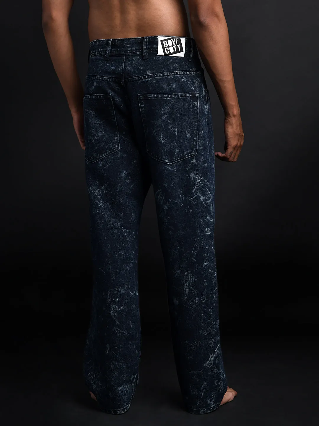 Acid Wash Baggy Jeans