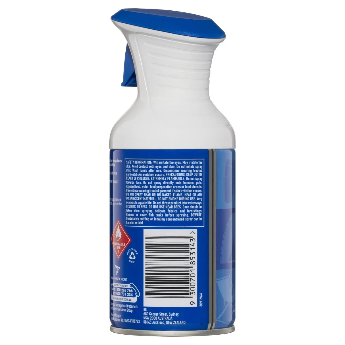 Aerogard Fabric Insect Repellent Fabric Spray Odourless 150g