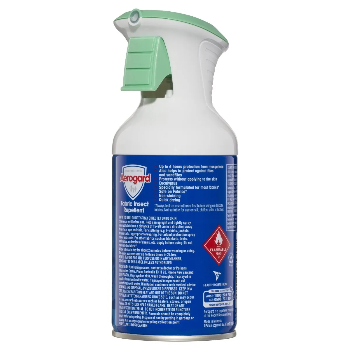 Aerogard Insect Repellent Fabric Spray Eucalyptus 150g