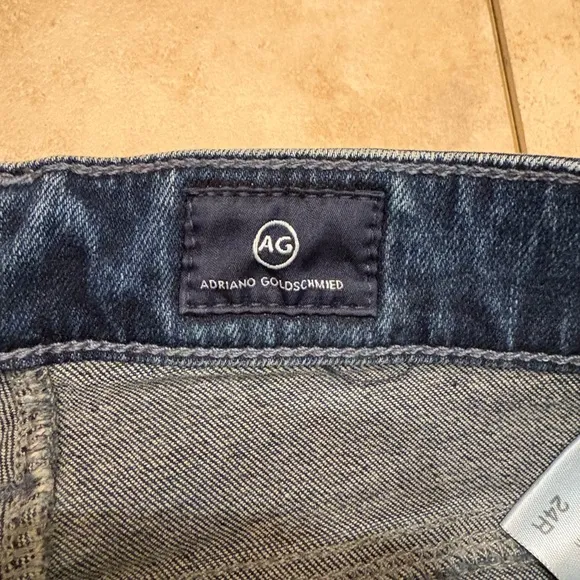 AG Adriano Goldschmied Jeans Mari High-Rise Straight-Leg Jeans Women’s Size 26