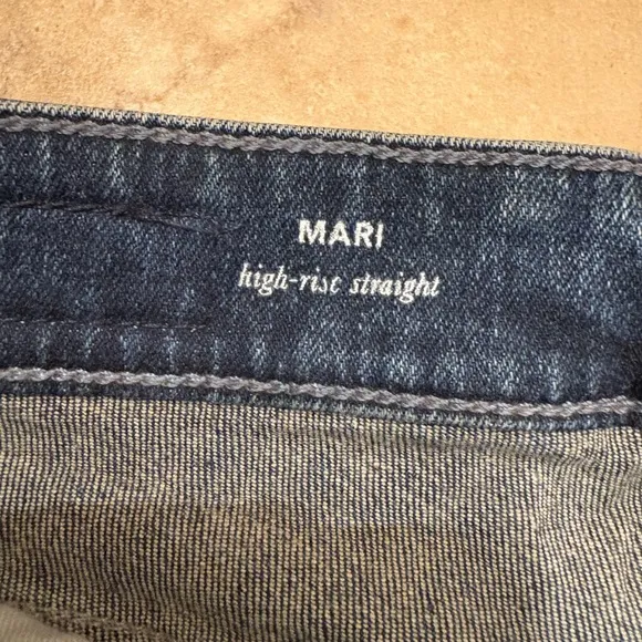 AG Adriano Goldschmied Jeans Mari High-Rise Straight-Leg Jeans Women’s Size 26