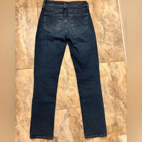 AG Adriano Goldschmied Jeans Mari High-Rise Straight-Leg Jeans Women’s Size 26