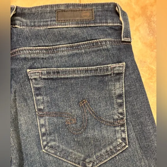 AG Adriano Goldschmied Jeans Mari High-Rise Straight-Leg Jeans Women’s Size 26