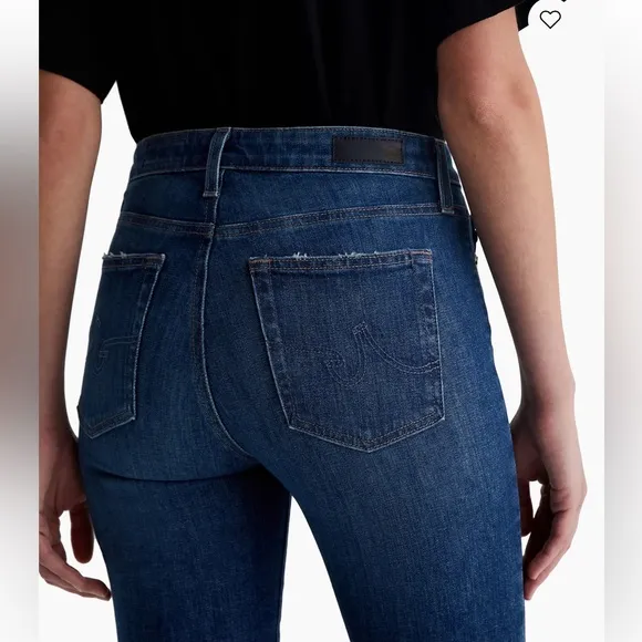 AG Adriano Goldschmied Jeans Mari High-Rise Straight-Leg Jeans Women’s Size 26