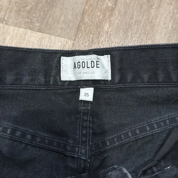 Agolde Cherie High Rise Straight Jeans Size 25