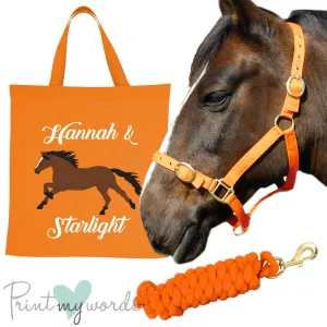 'Alexa' Personalised Matching Equestrian Set - Elegant Design