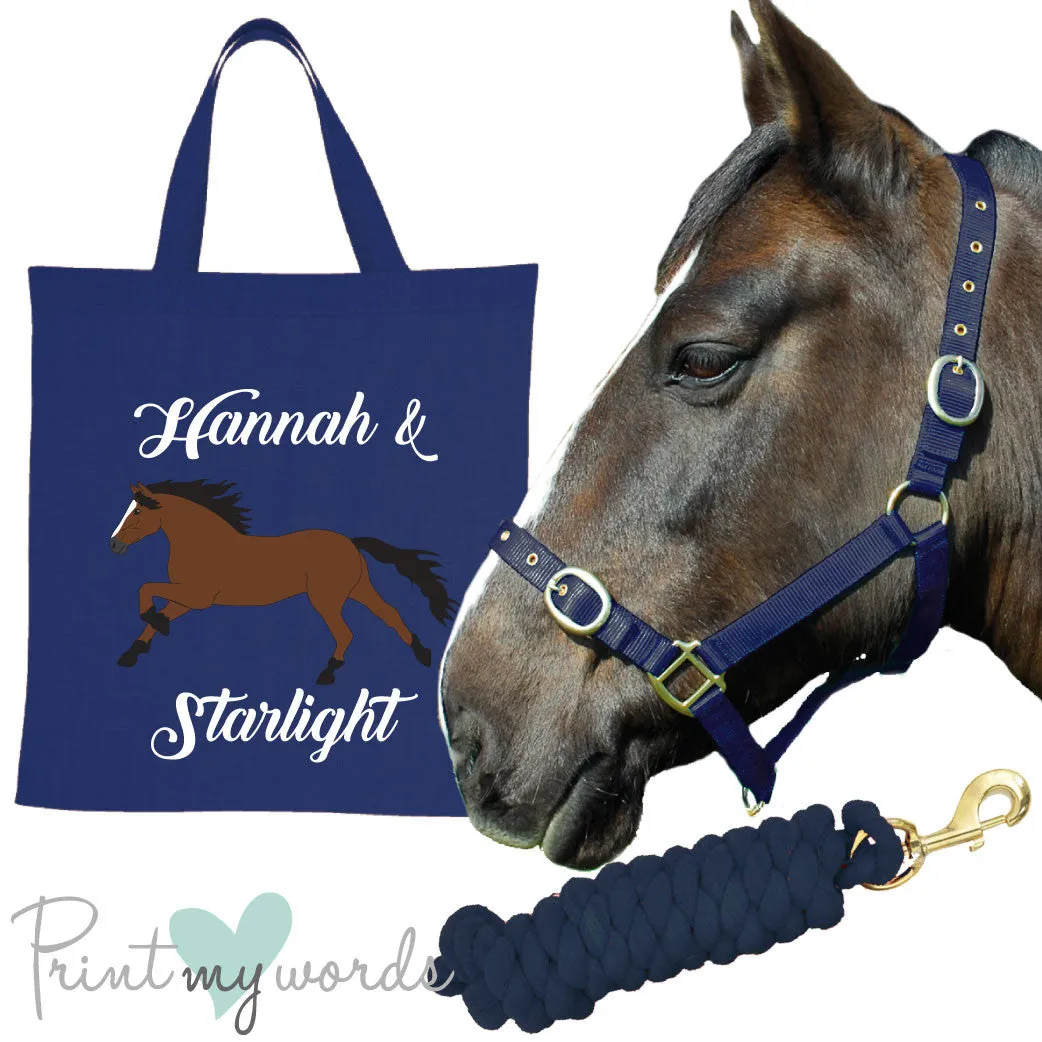'Alexa' Personalised Matching Equestrian Set - Elegant Design