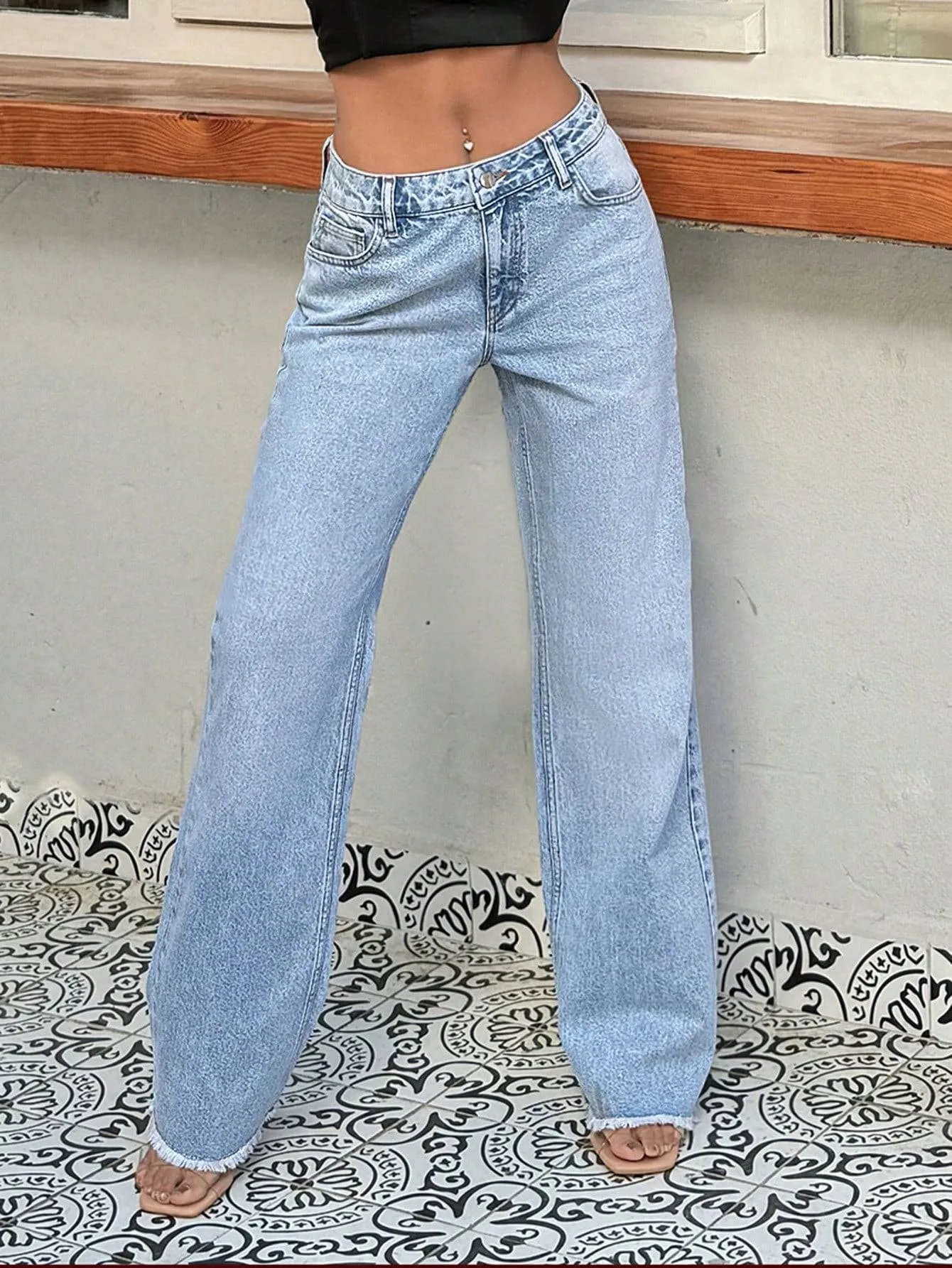 All Day Comfort Stretchable Stonewash Jeans