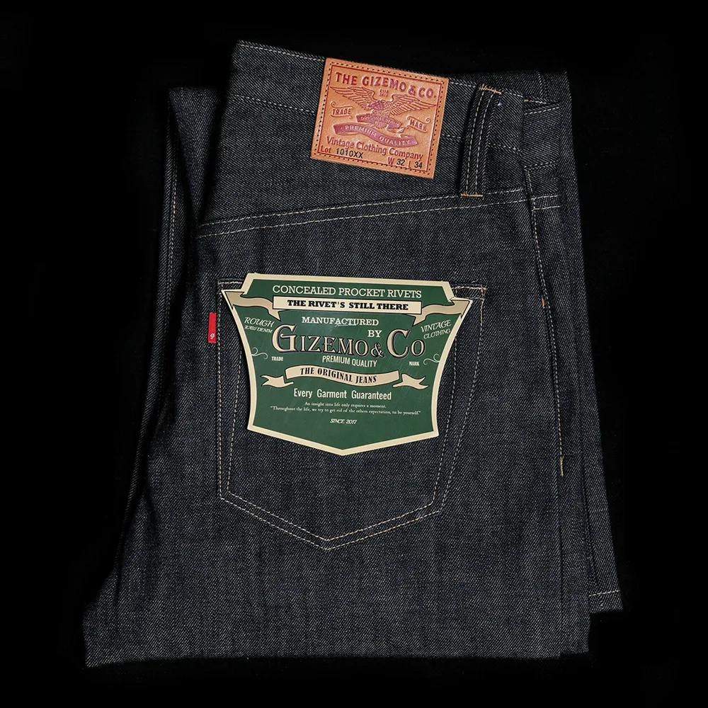 American Heavyweight Tannin Pure Straight Jeans