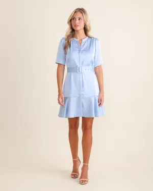 Analeise Dress in Cornflower Blue by S'edge