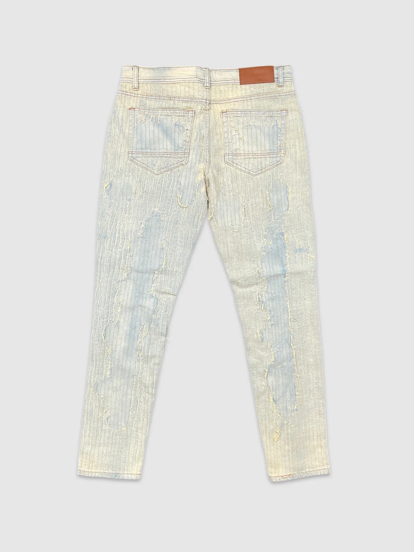 ARKE-P439-Hunter Ripped Slim Fit Jeans
