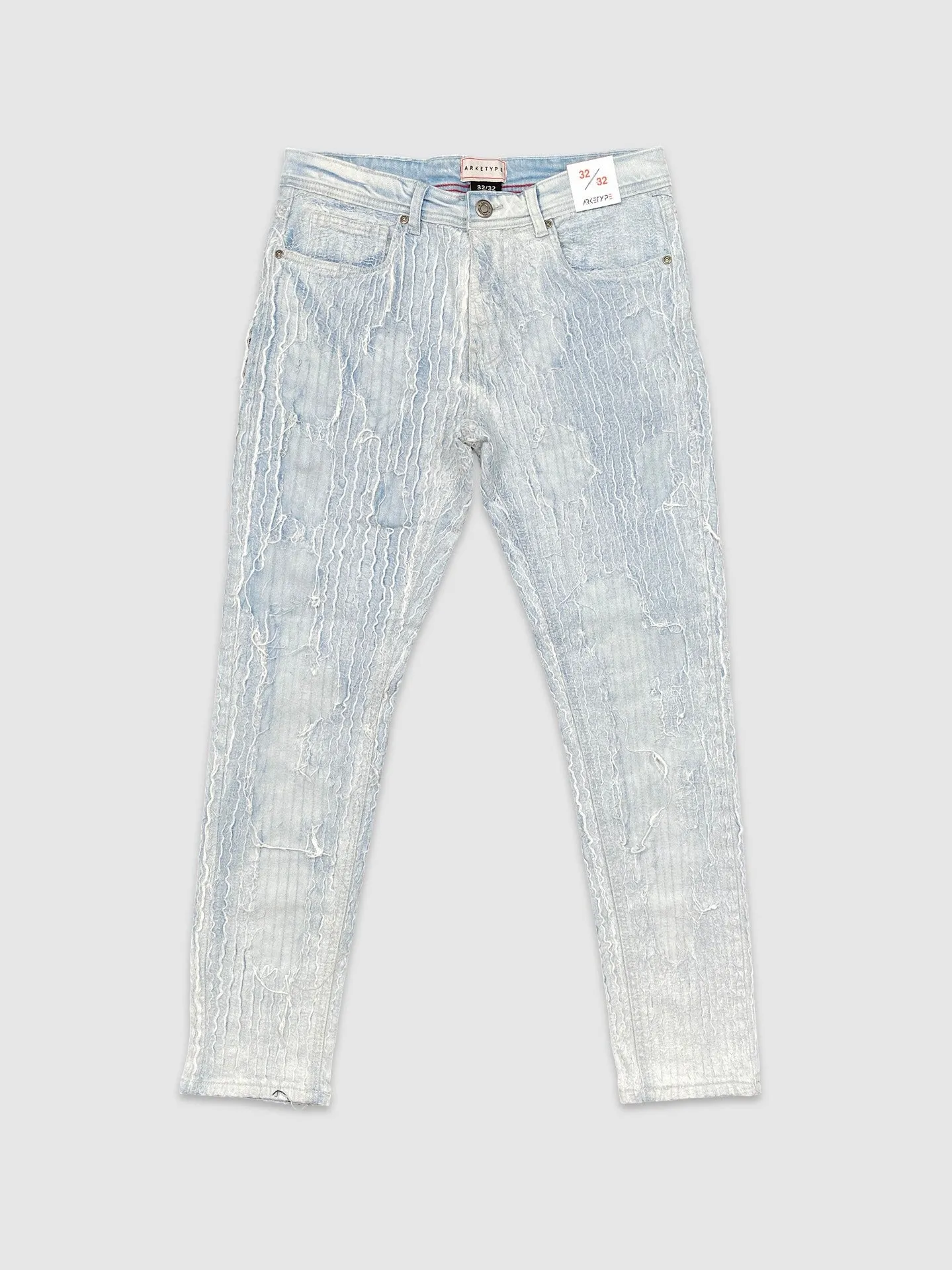 ARKE-P439-Hunter Ripped Slim Fit Jeans