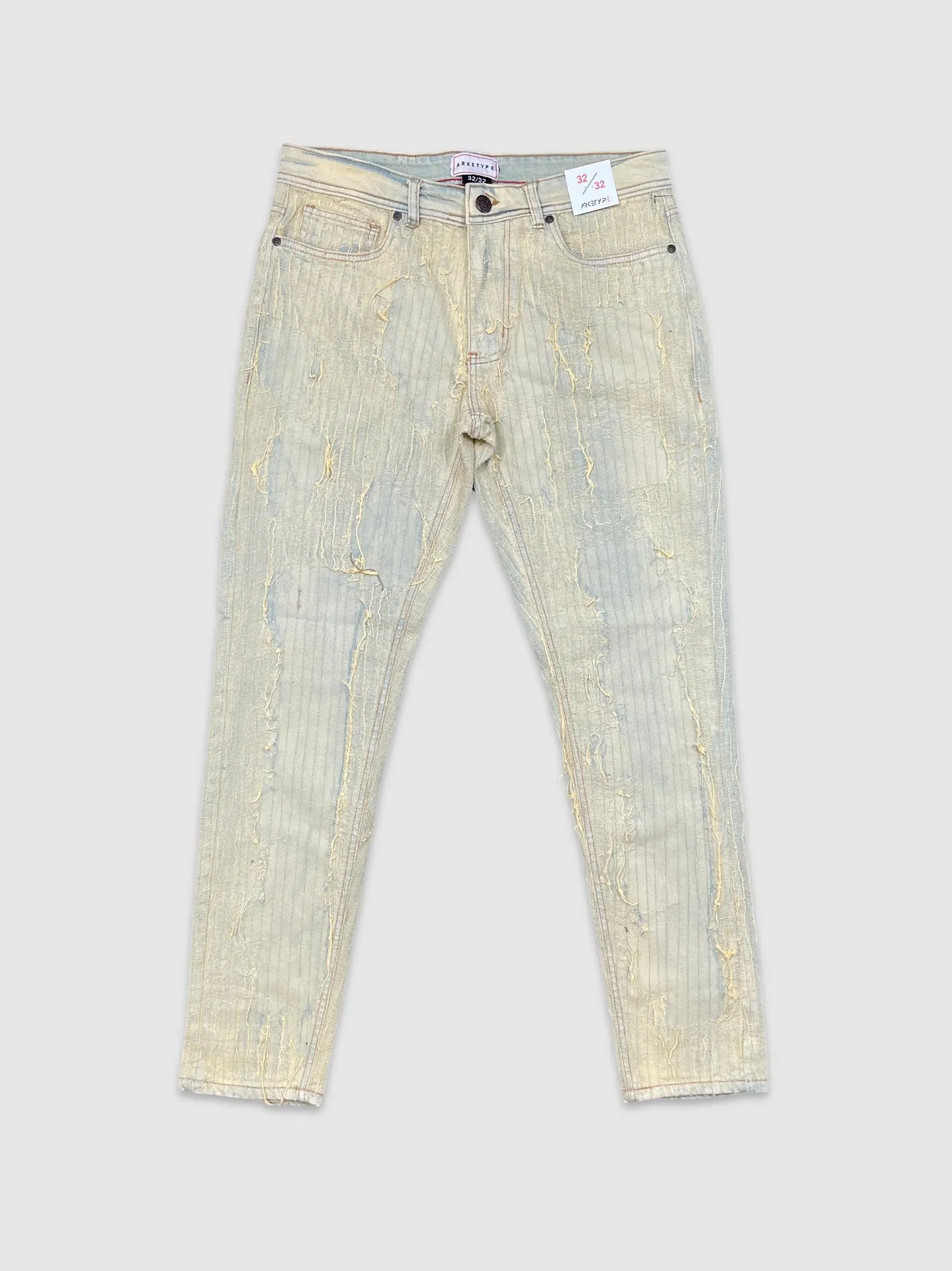 ARKE-P439-Hunter Ripped Slim Fit Jeans