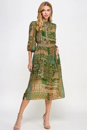 Athena Midi Dress