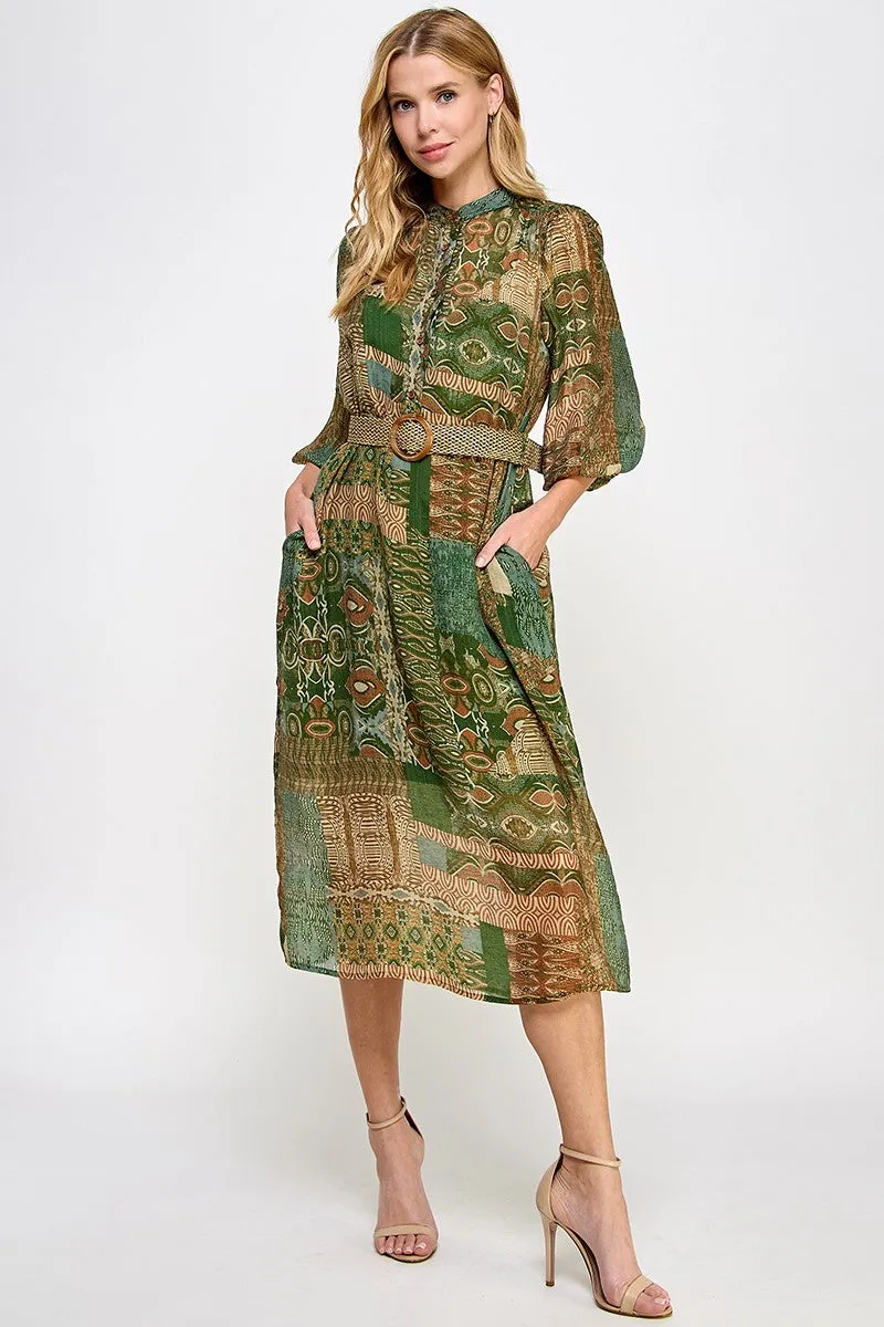 Athena Midi Dress