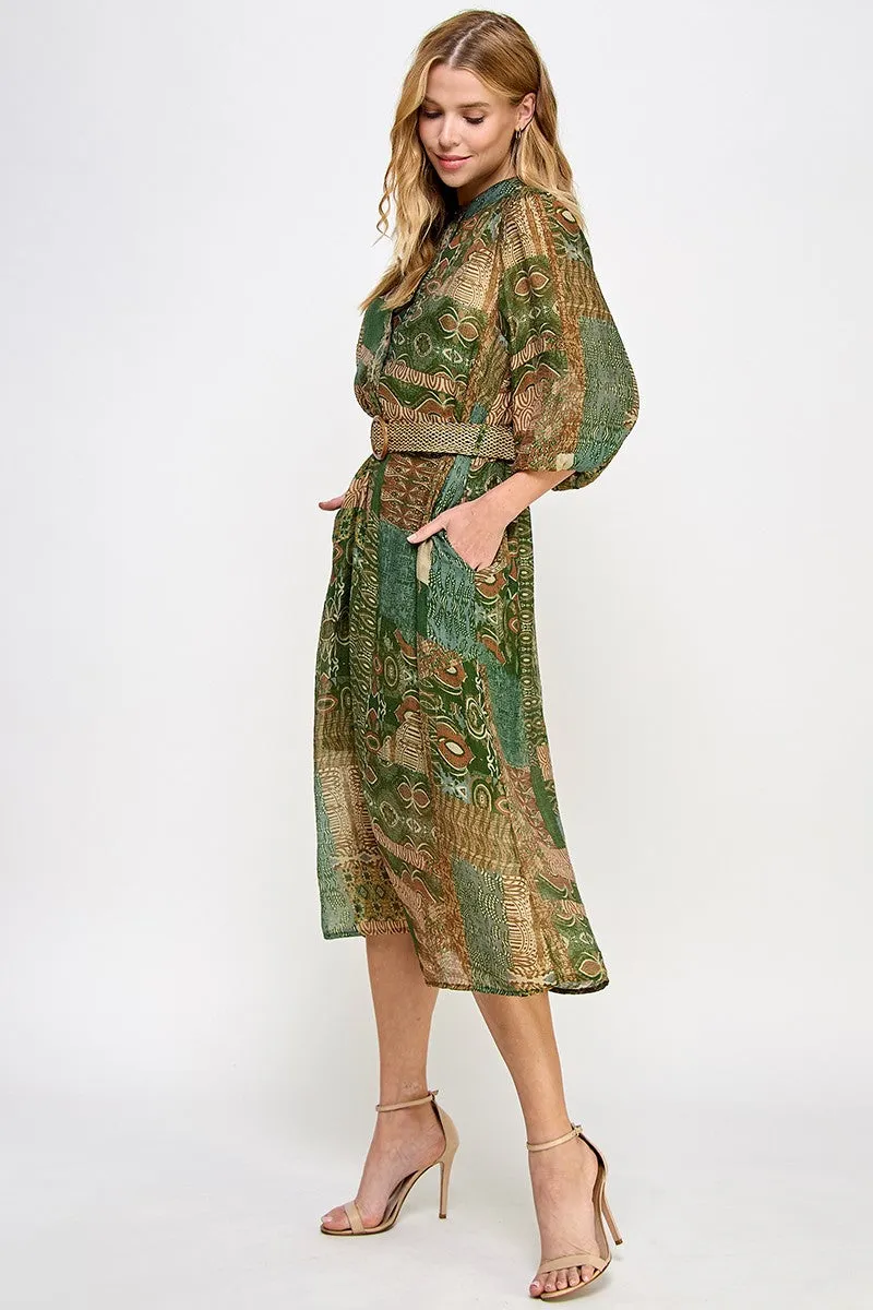 Athena Midi Dress