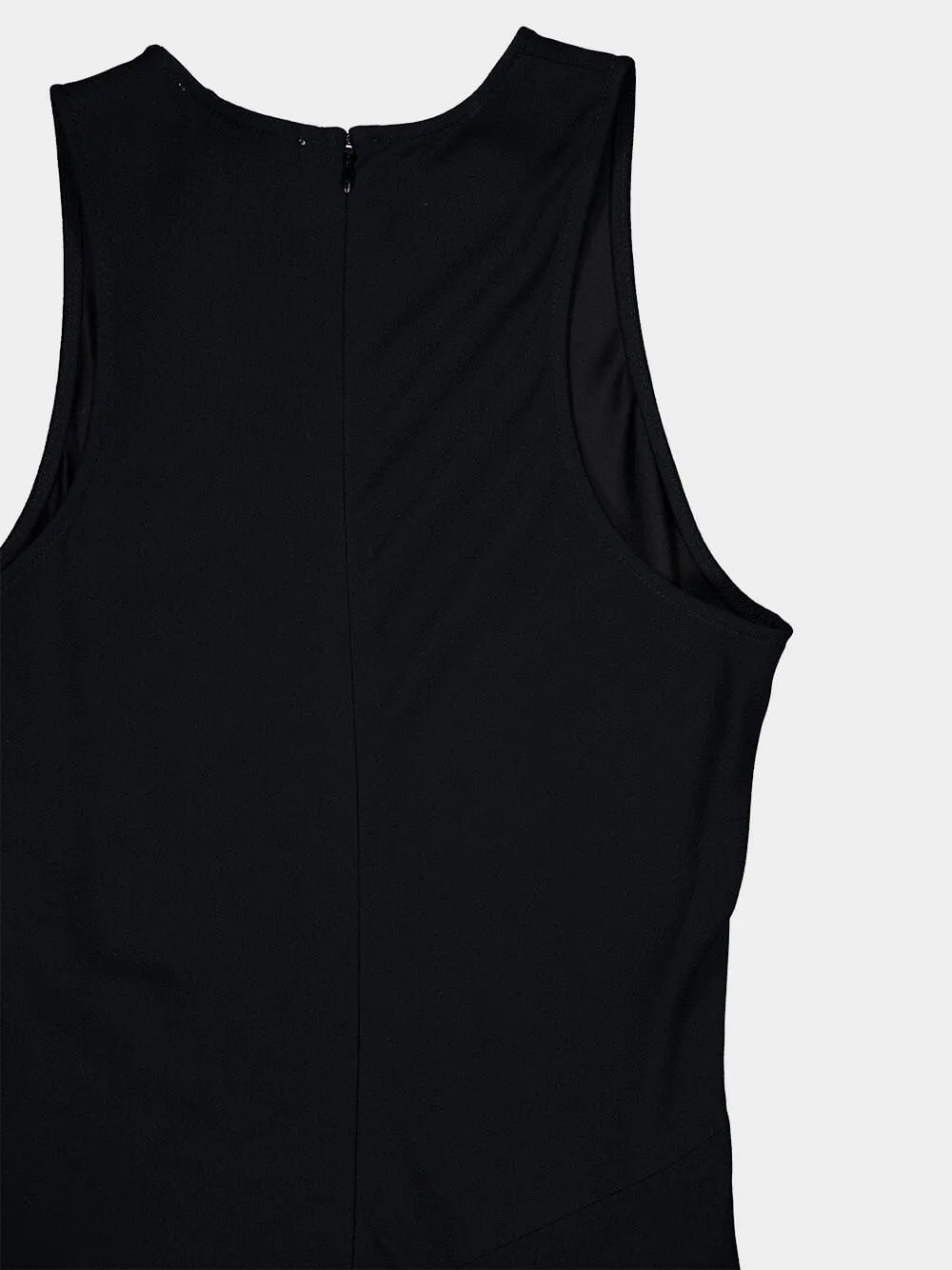 Bias Cut Crepe Long Dress