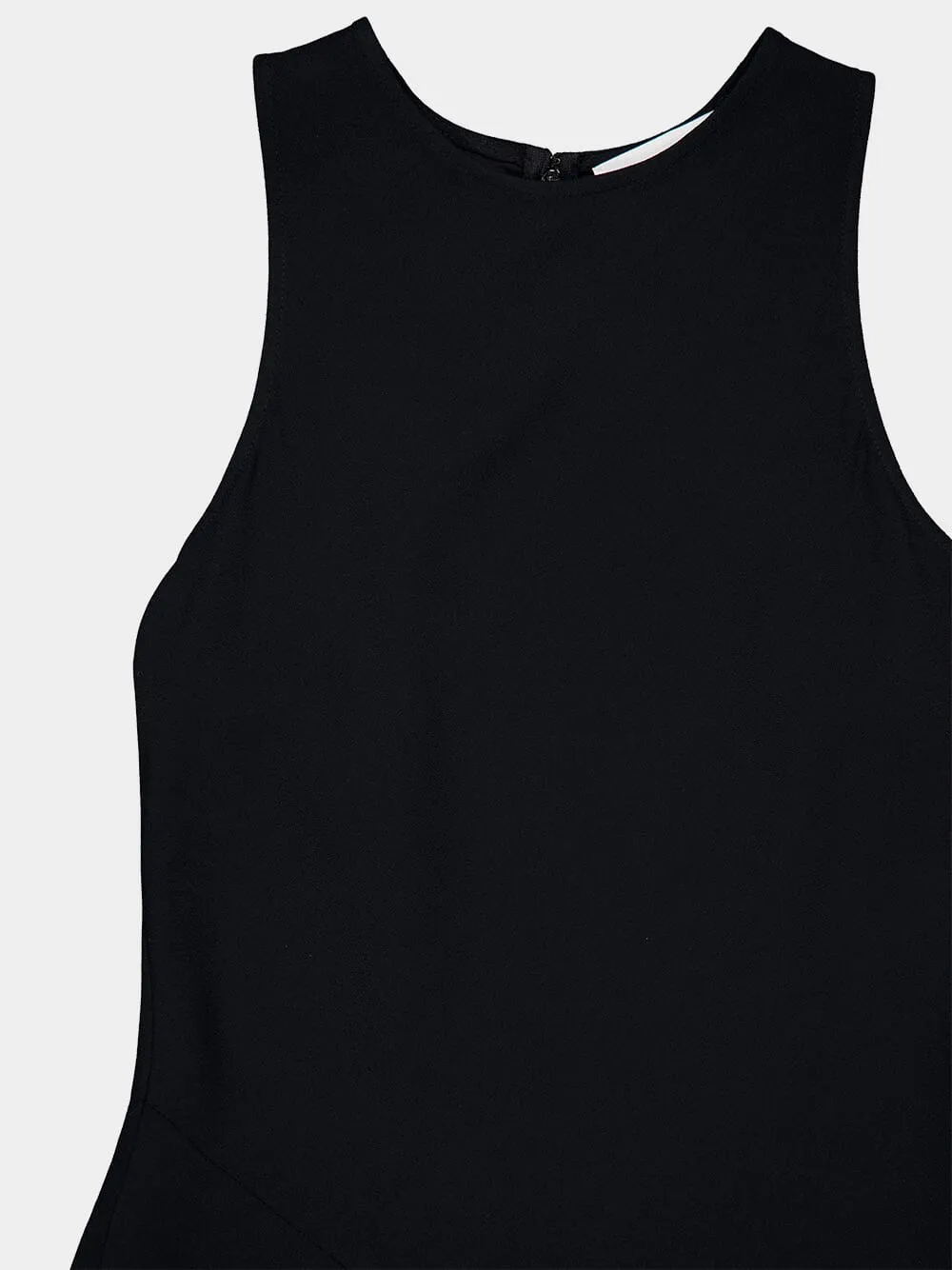 Bias Cut Crepe Long Dress
