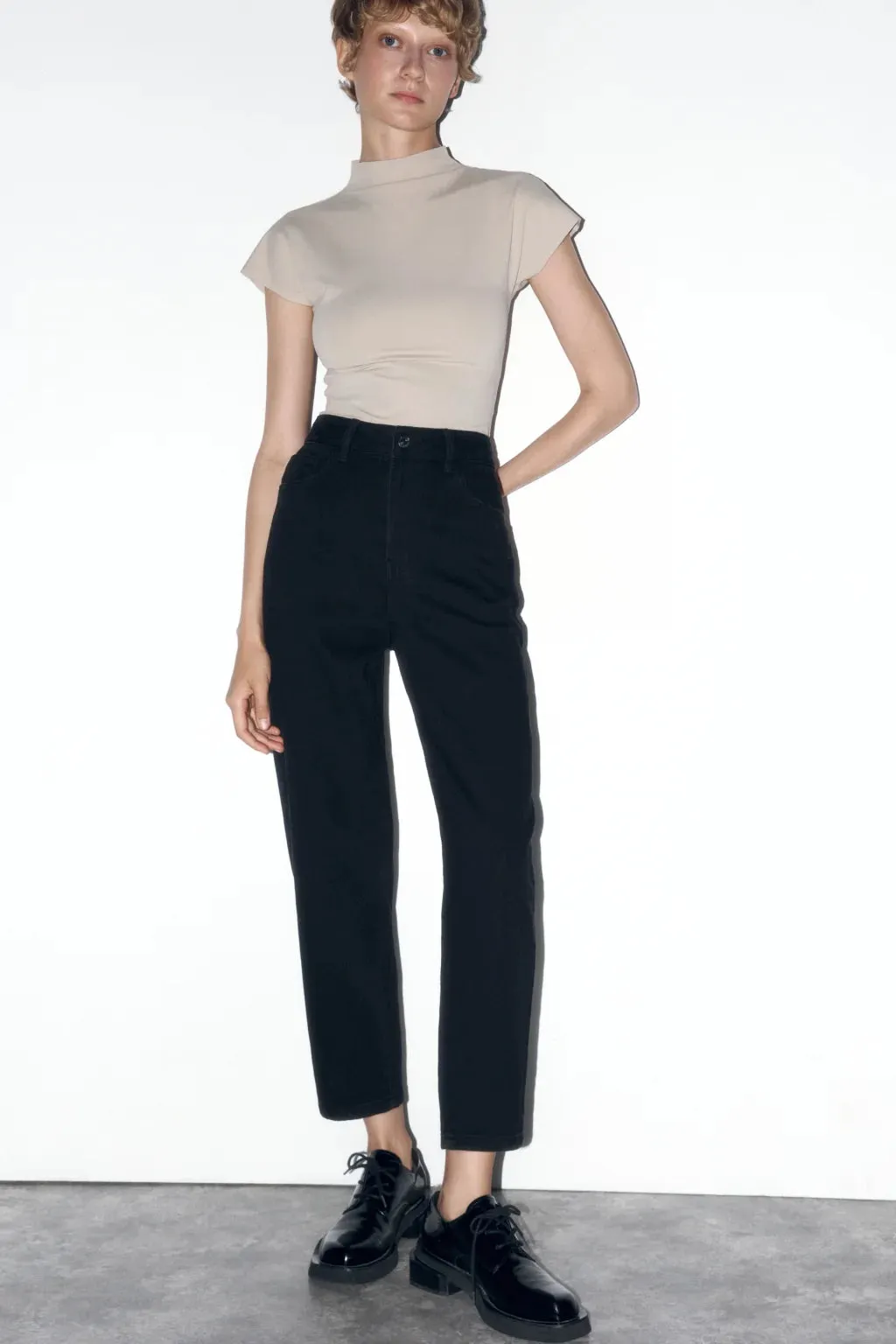 Black mom fit jeans
