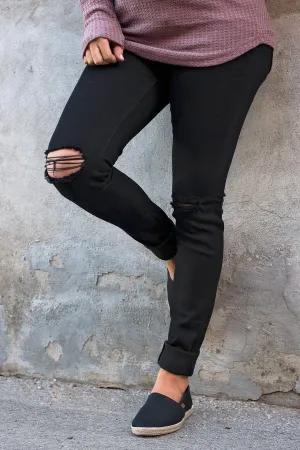 Black Skinnies ~ Kan Can
