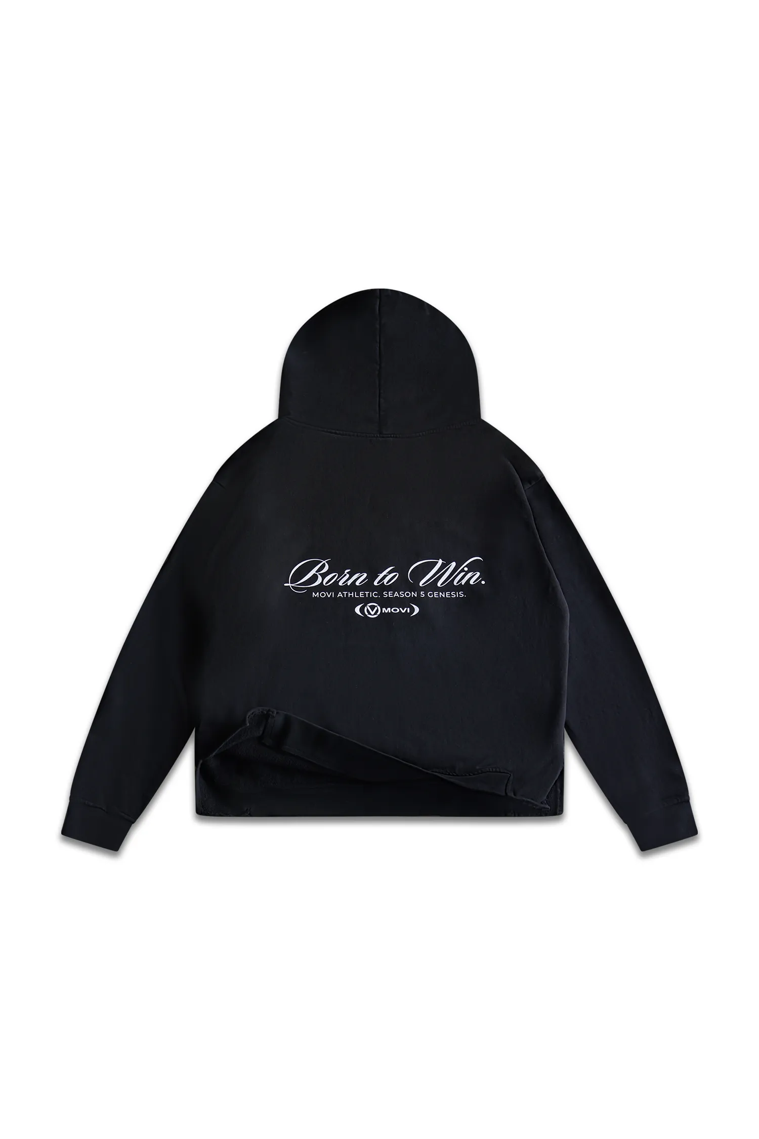 BORN TO WIN HOODIE - BLACK