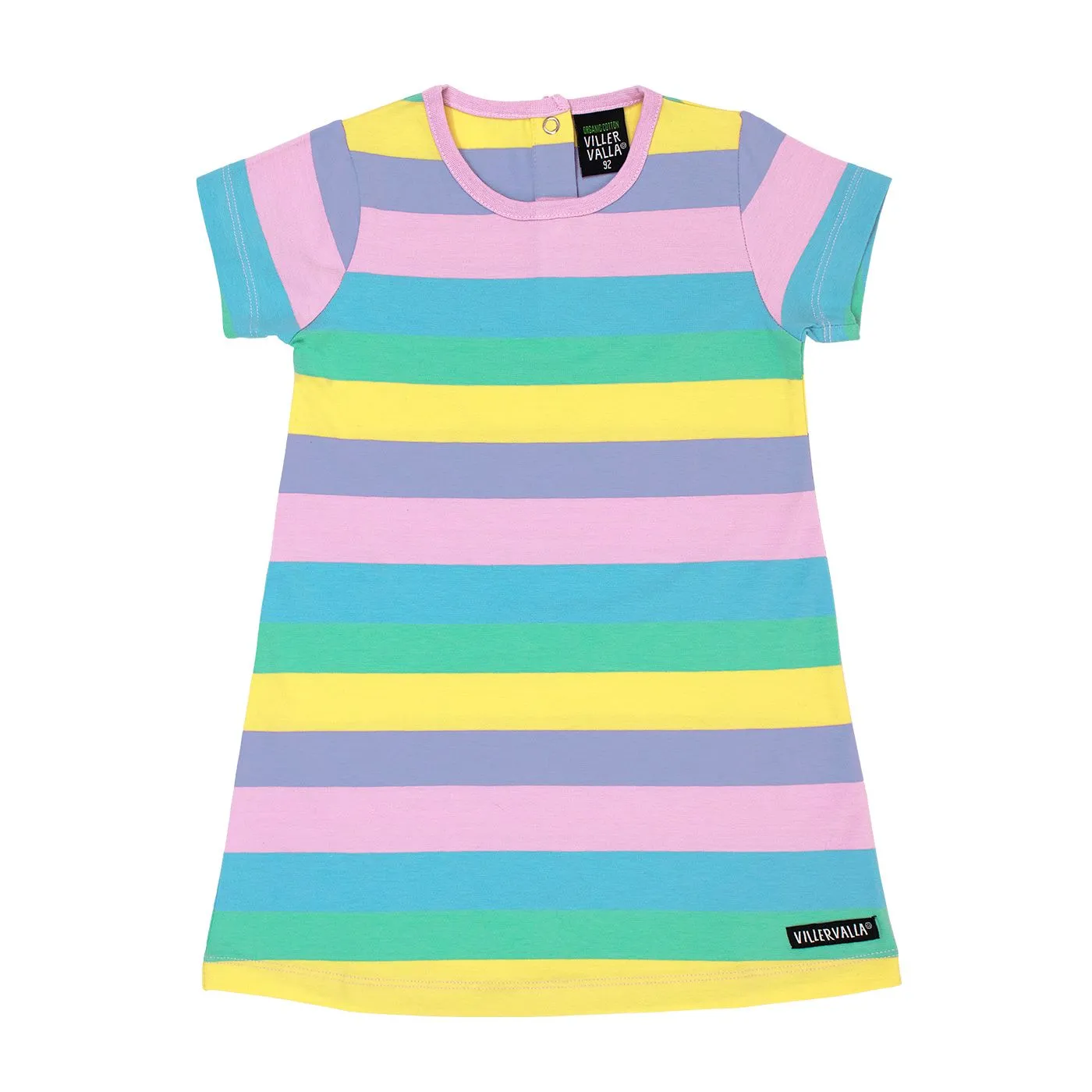 Botanic Multi Stripe Short Sleeve Dress