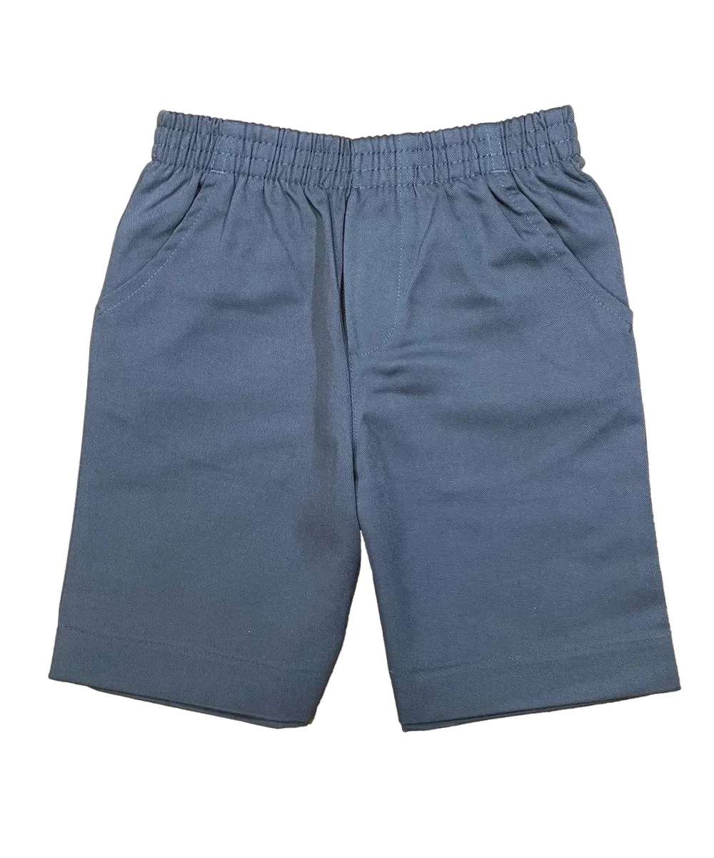 Boys All Elastic Waist Pull-up Shorts