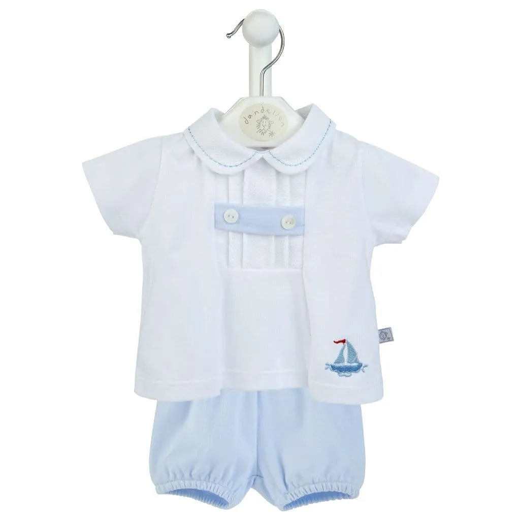 Boys Little Boat Top & Shorts