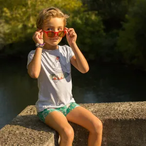 Boys Nola Jazz Print Beach Shorts