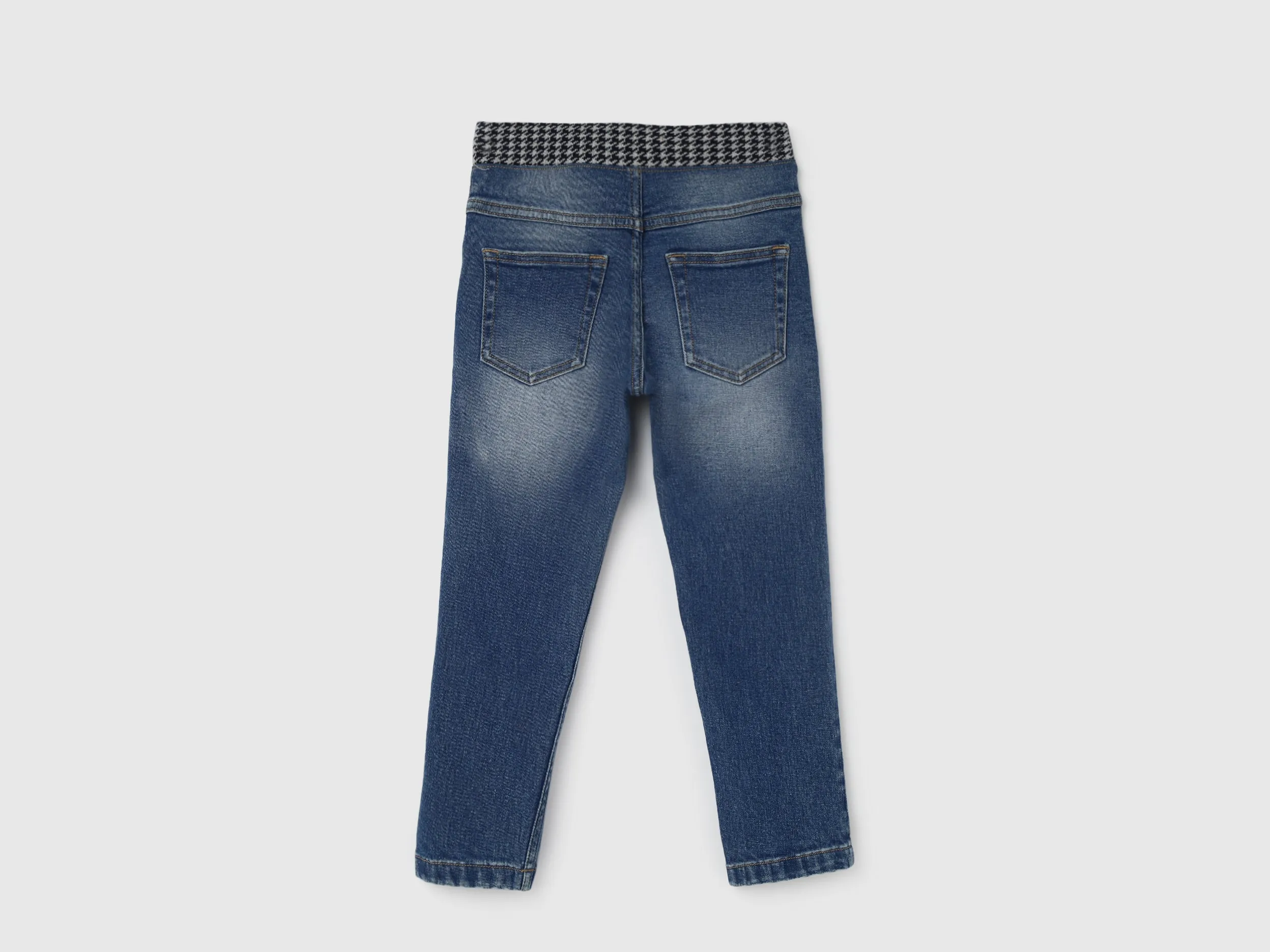 Boy's Solid Regular Fit Jeans