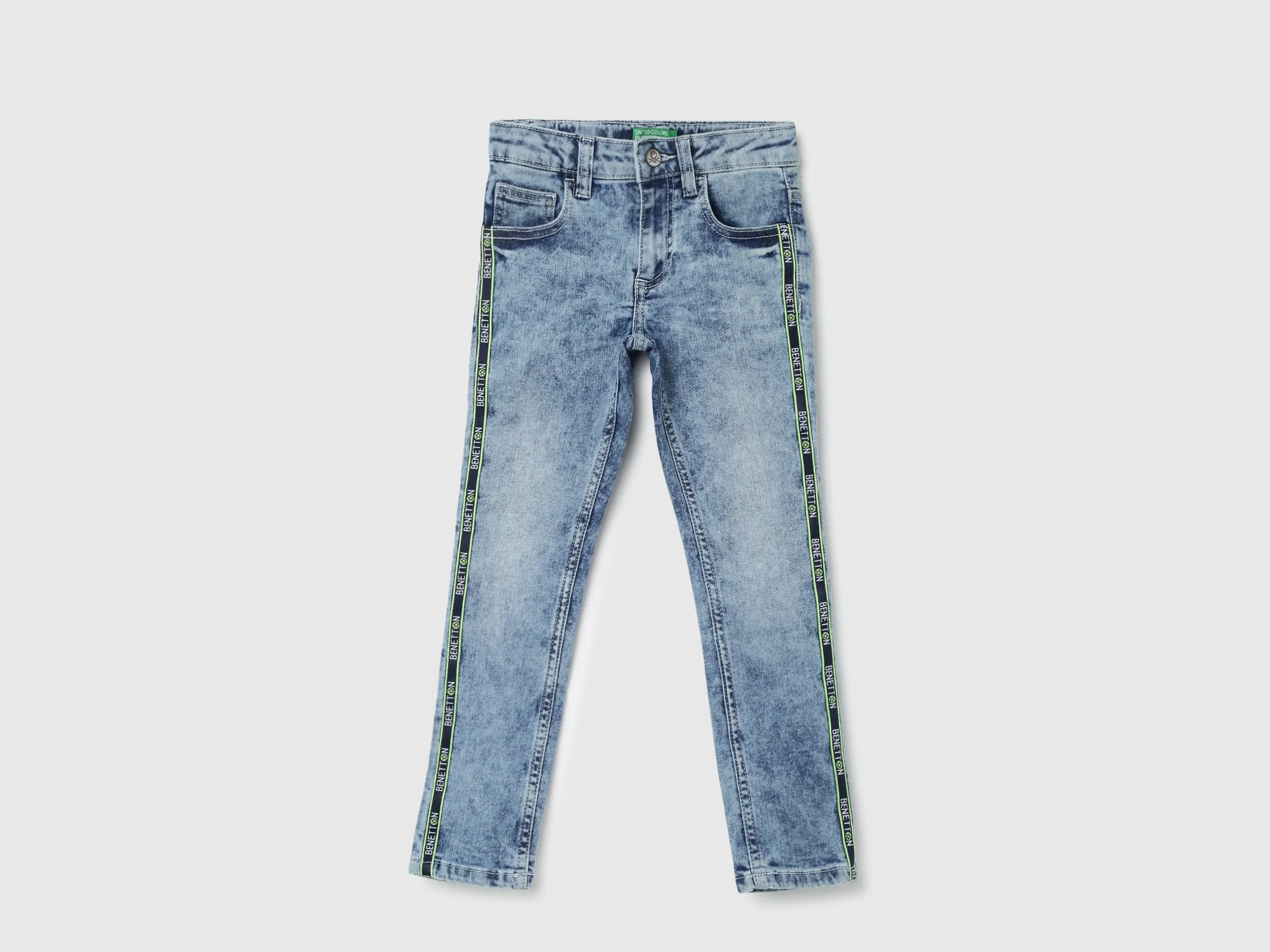 Boys Solid Skinny Fit Jeans
