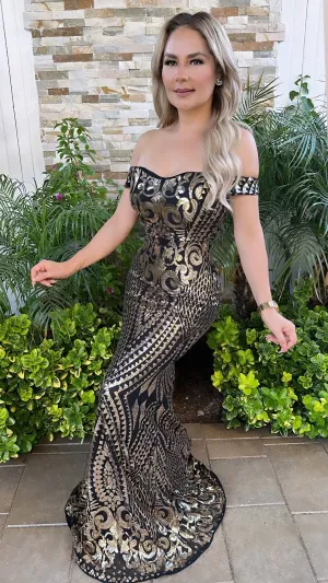 CHASITY BLACK DRESS
