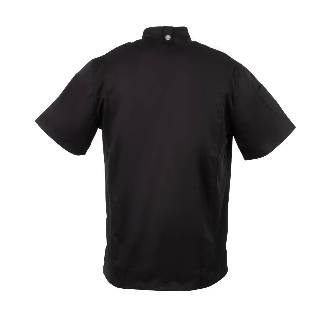Chef Works Springfield Zipper Mens Chef Jacket Black L
