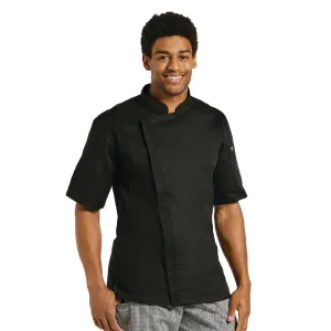 Chef Works Springfield Zipper Mens Chef Jacket Black L