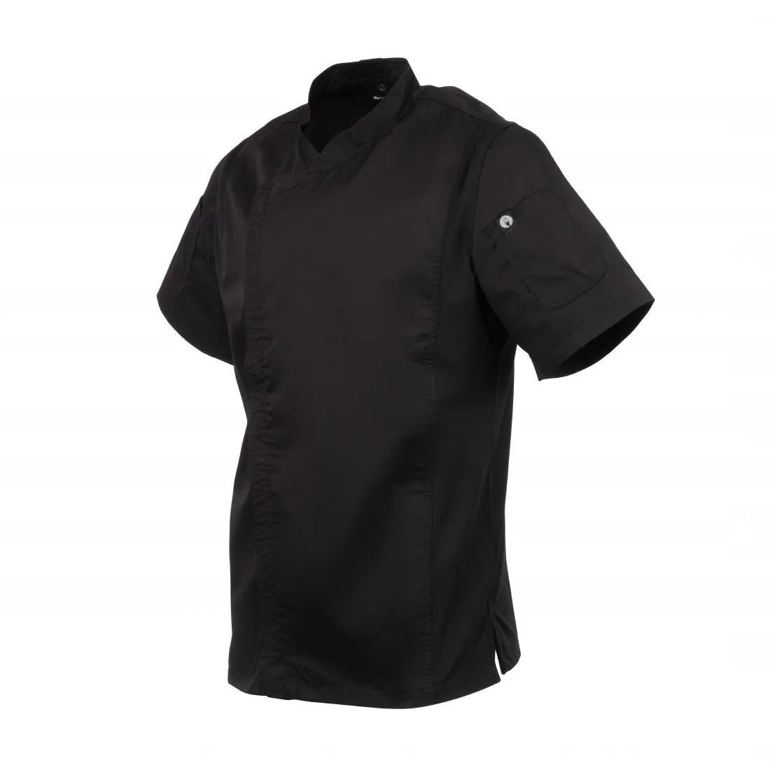 Chef Works Springfield Zipper Mens Chef Jacket Black L