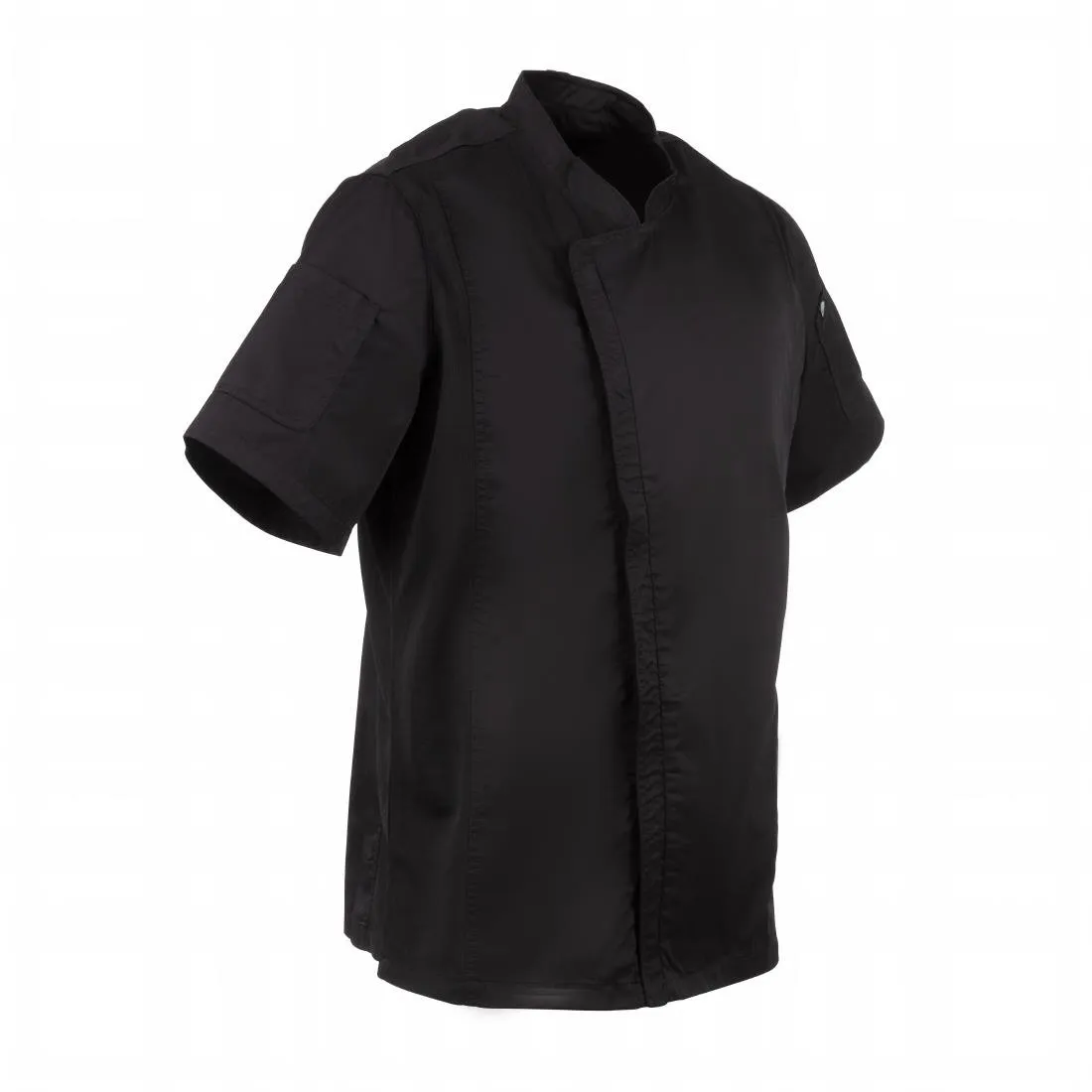 Chef Works Springfield Zipper Mens Chef Jacket Black L