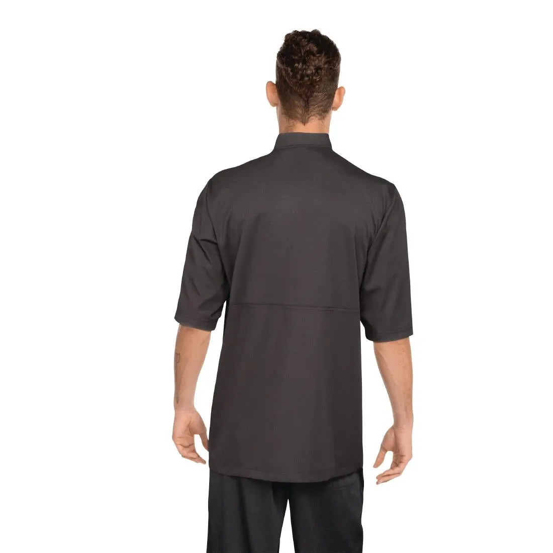 Chefs Works Montreal Cool Vent Unisex Chef Jacket Black M