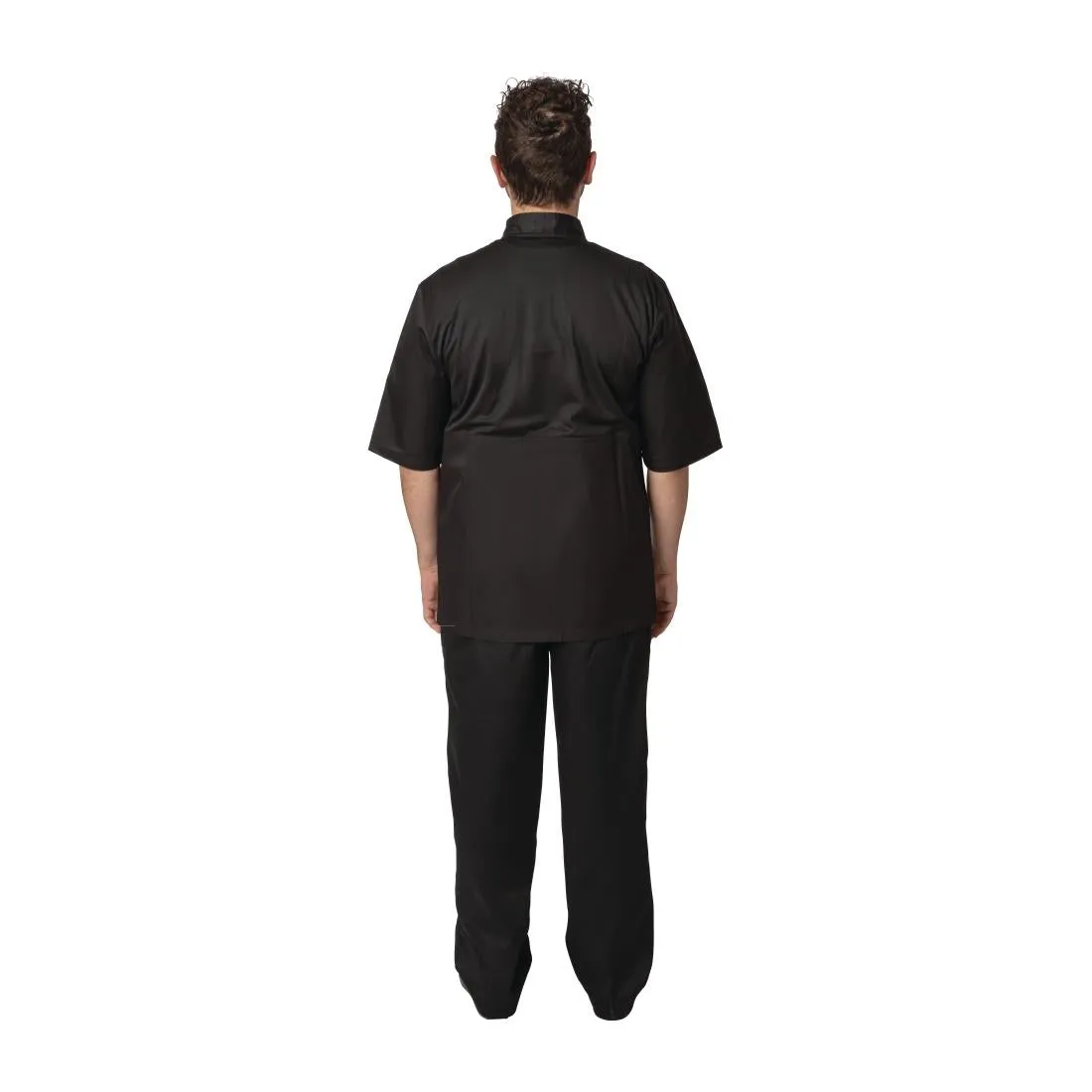 Chefs Works Montreal Cool Vent Unisex Chef Jacket Black M