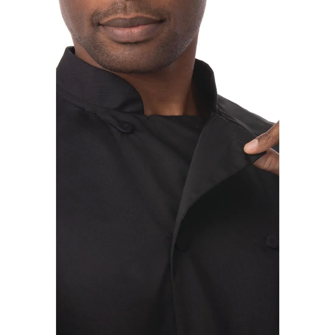 Chefs Works Montreal Cool Vent Unisex Chef Jacket Black M