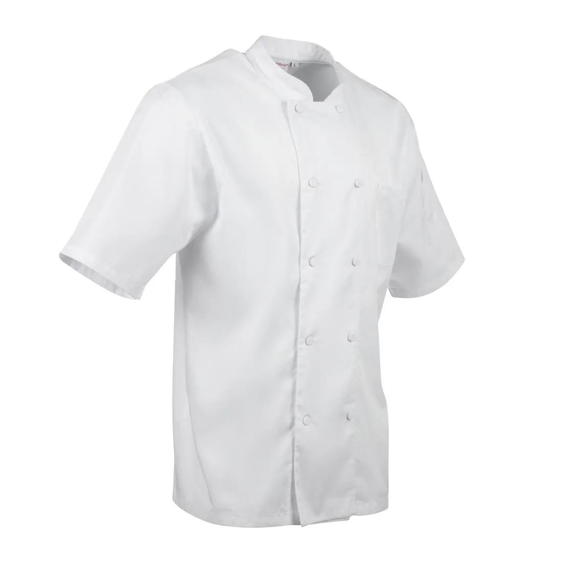 Chefs Works Montreal Cool Vent Unisex Chef Jacket White M