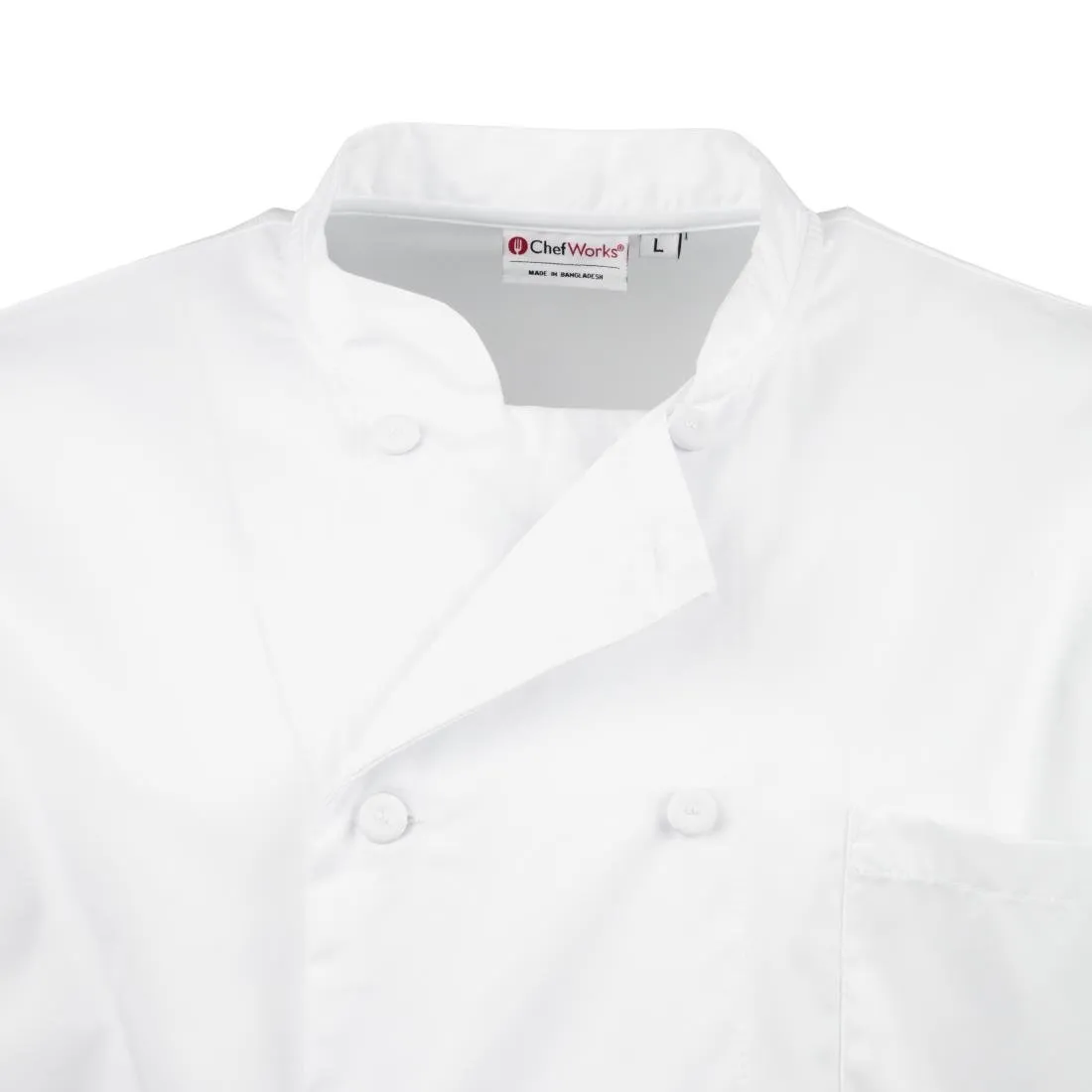 Chefs Works Montreal Cool Vent Unisex Chef Jacket White M