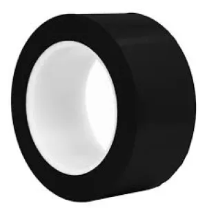 CLEAN ROOM TAPE  BLACK  40 YARDS