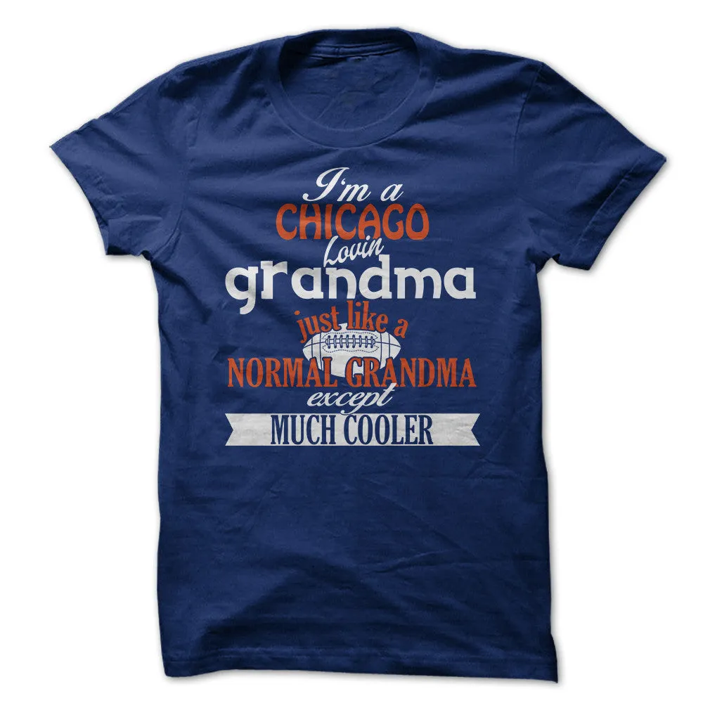 Cool Chicago Football Grandma