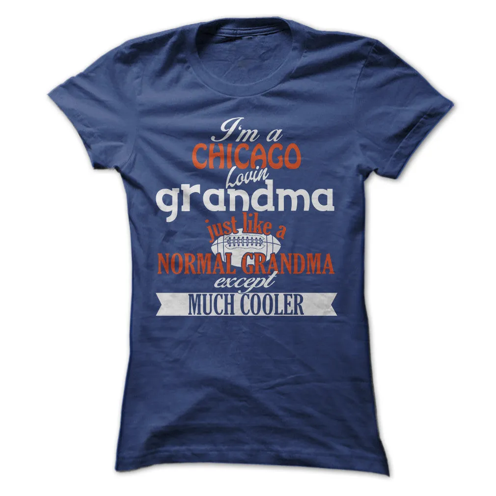Cool Chicago Football Grandma
