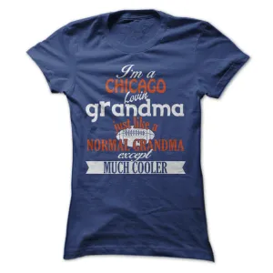 Cool Chicago Football Grandma