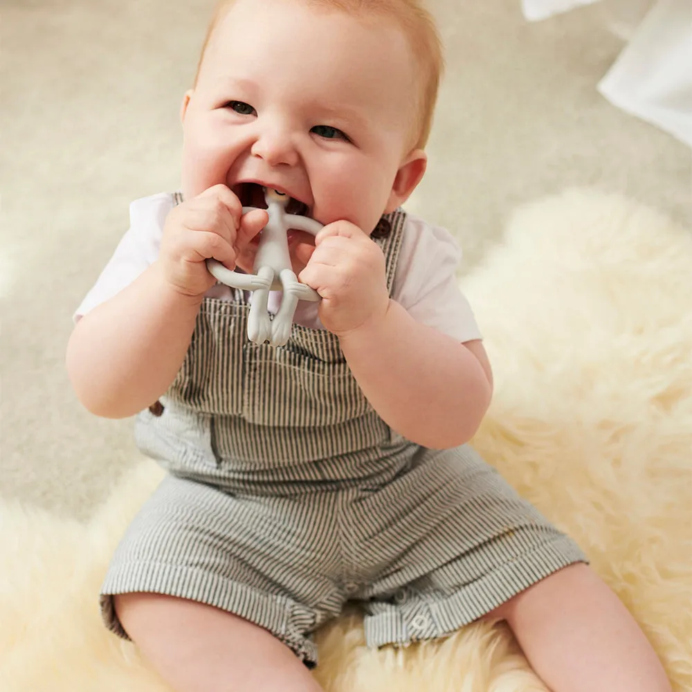 Cool Grey Monkey Teether