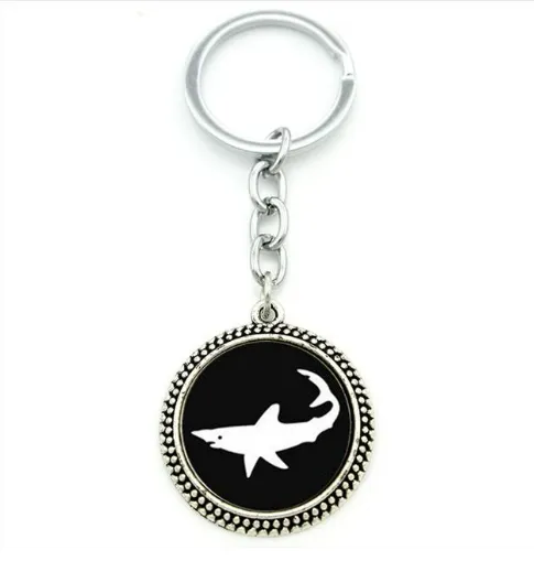 Cool keychain: Shark & Turtle motive
